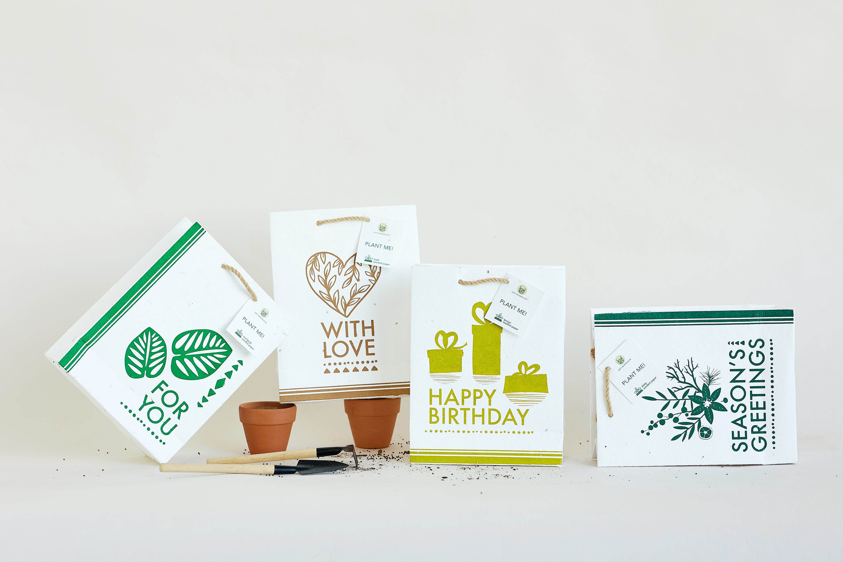 BĪJ Gift Bags - Set of 4 - LEFT-HANDESIGN®