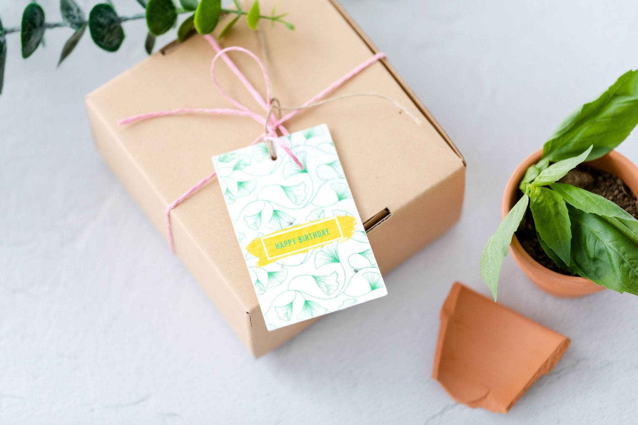 BĪJ Gift Tags - Happy Birthday - LEFT-HANDESIGN®