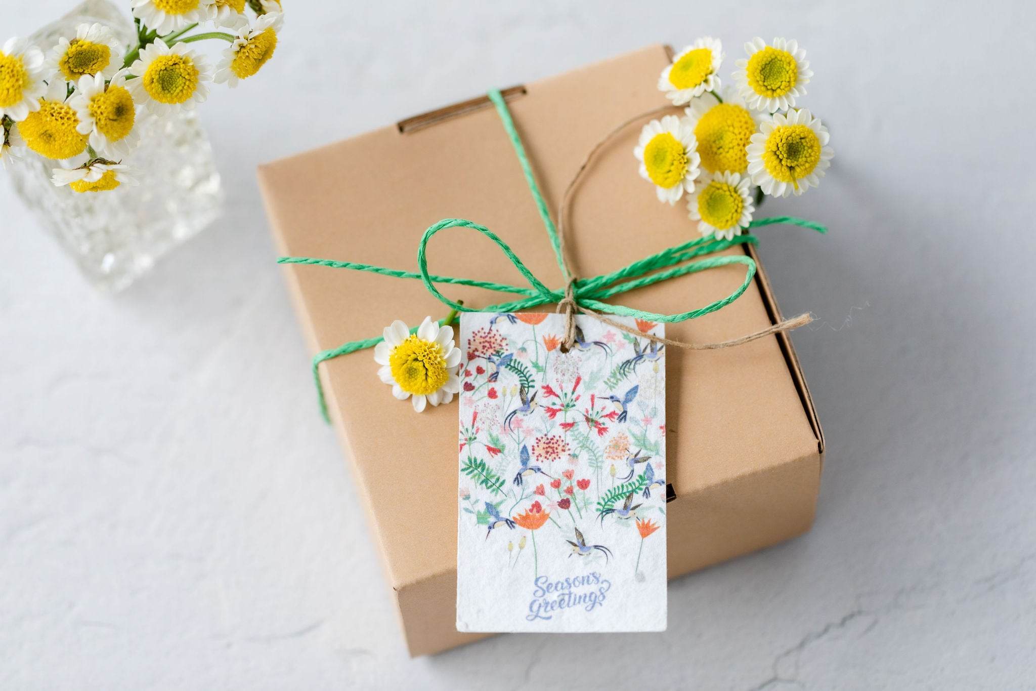 BĪJ Gift Tags - Seasons Greetings - LEFT-HANDESIGN®