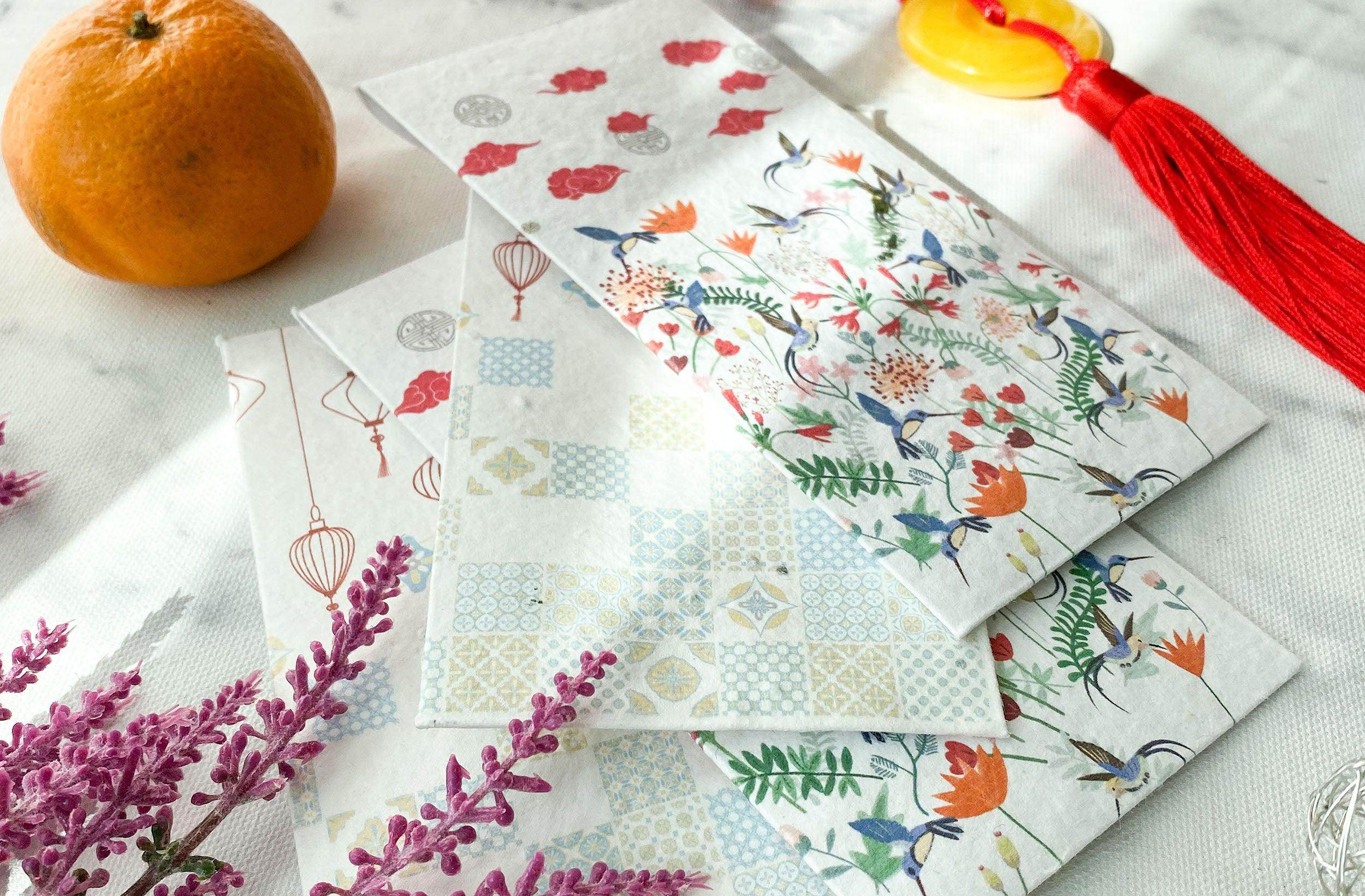 BĪJ Envelopes - Abundance (Pack of 4) - LEFT-HANDESIGN®