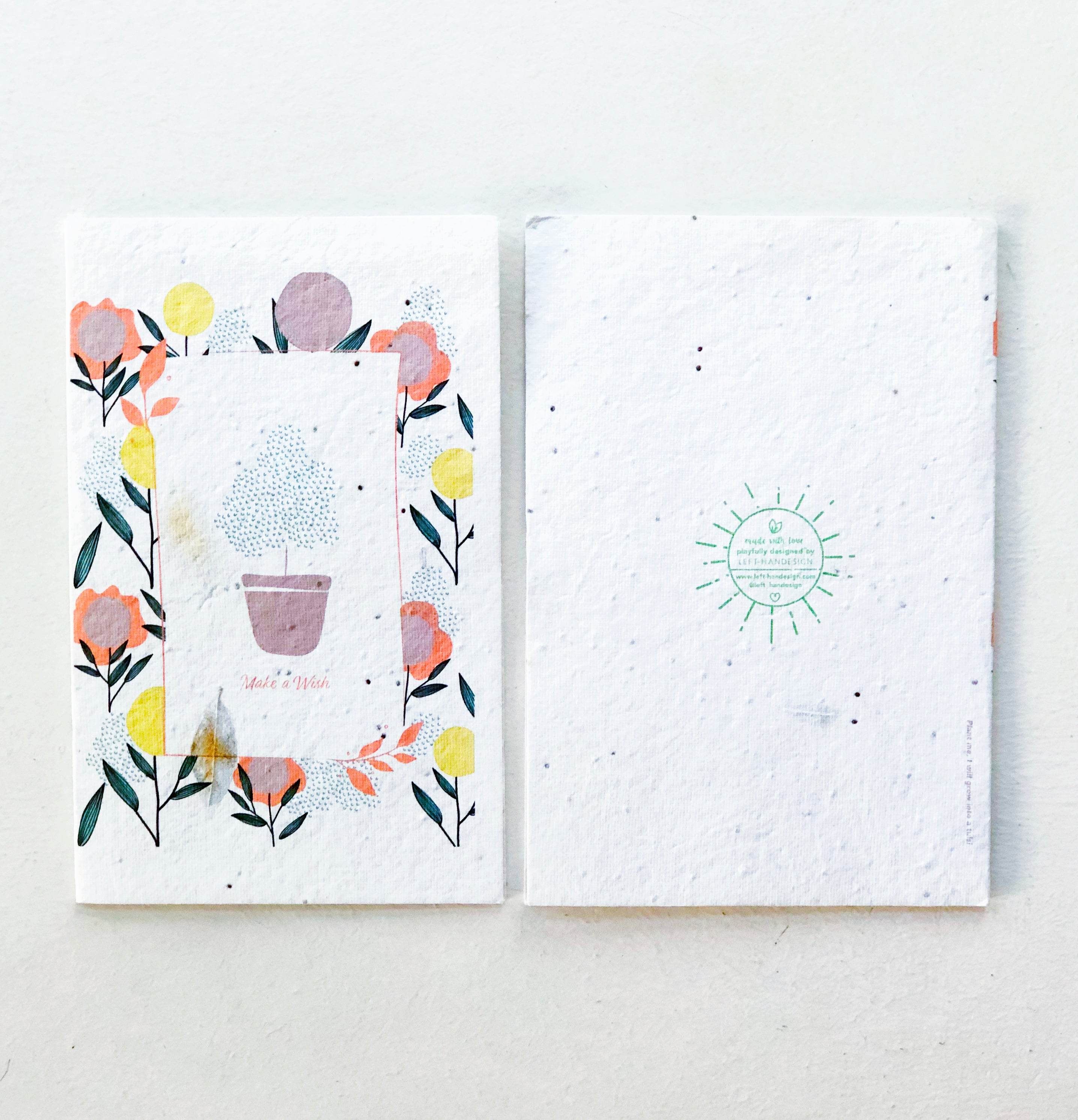 BĪJ Greeting Cards - Set of 5 - LEFT-HANDESIGN®