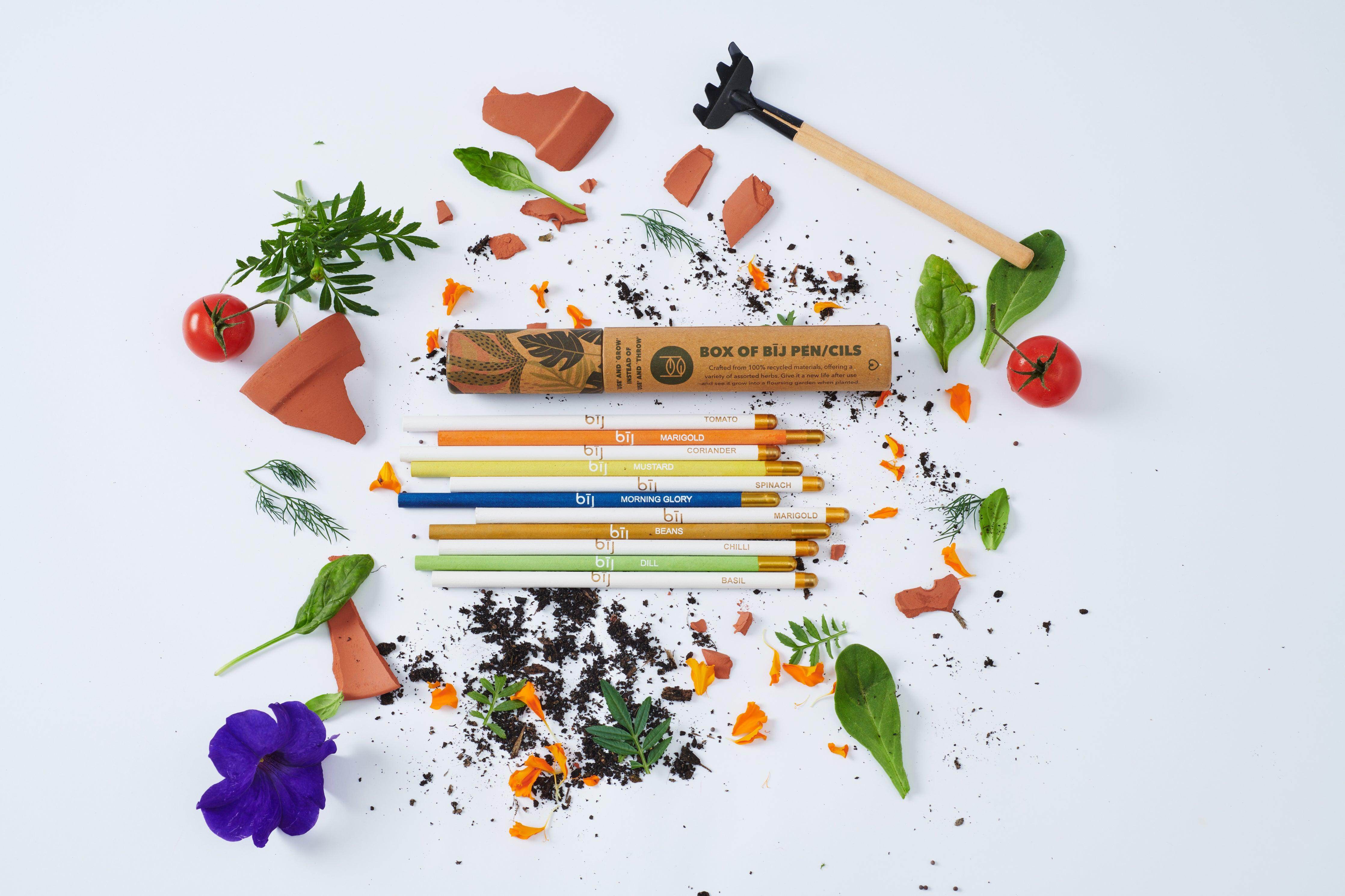 BĪJ Pencils - Set of 5 - LEFT-HANDESIGN®