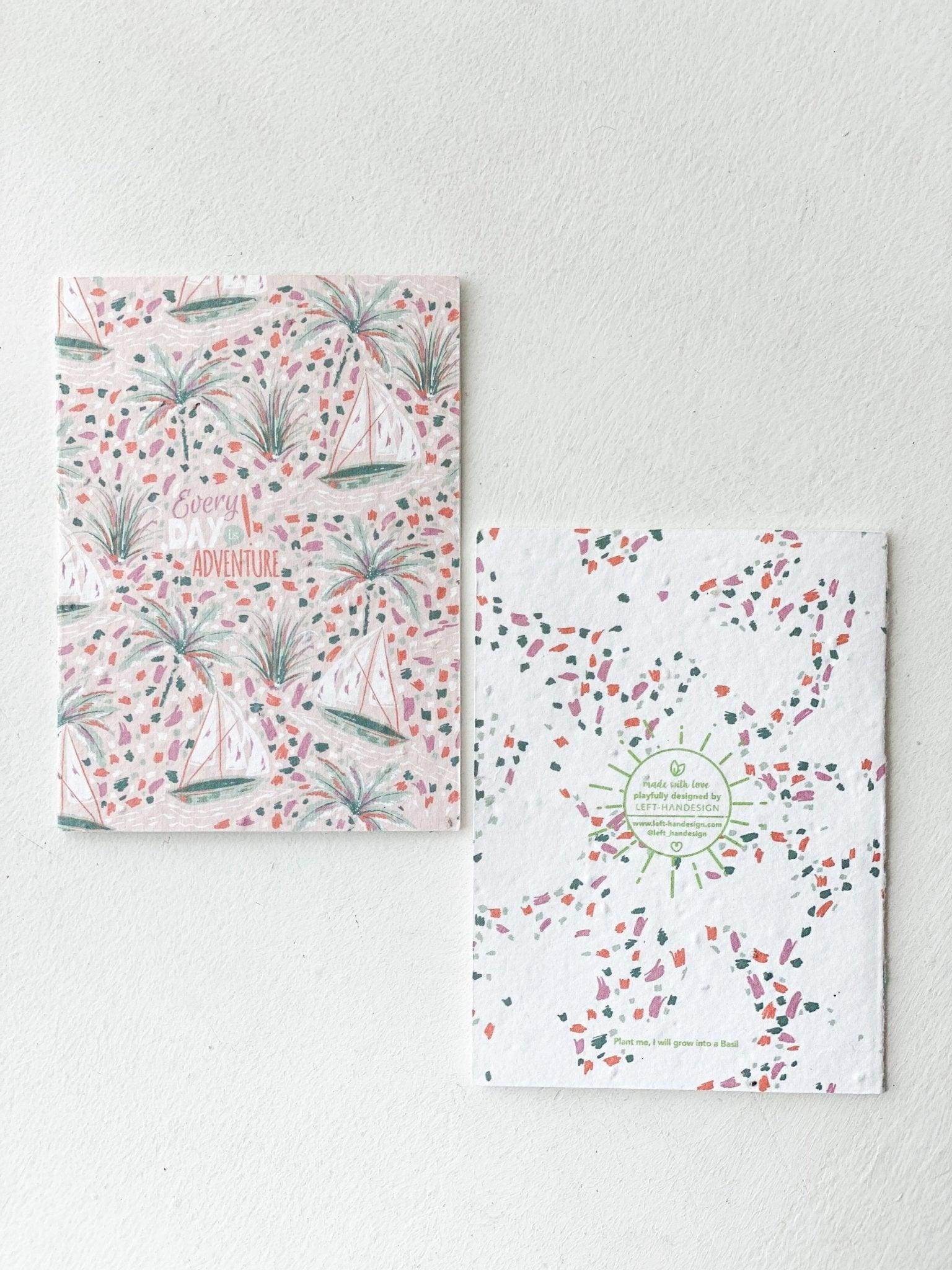 BĪJ Greeting Card - Adventure - LEFT-HANDESIGN®