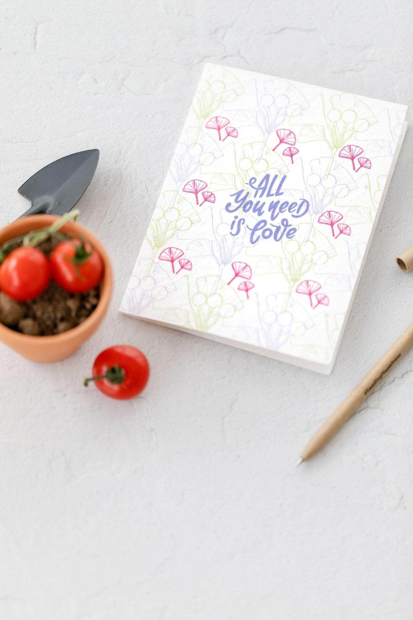 BĪJ Greeting Card - All You Need - LEFT-HANDESIGN®