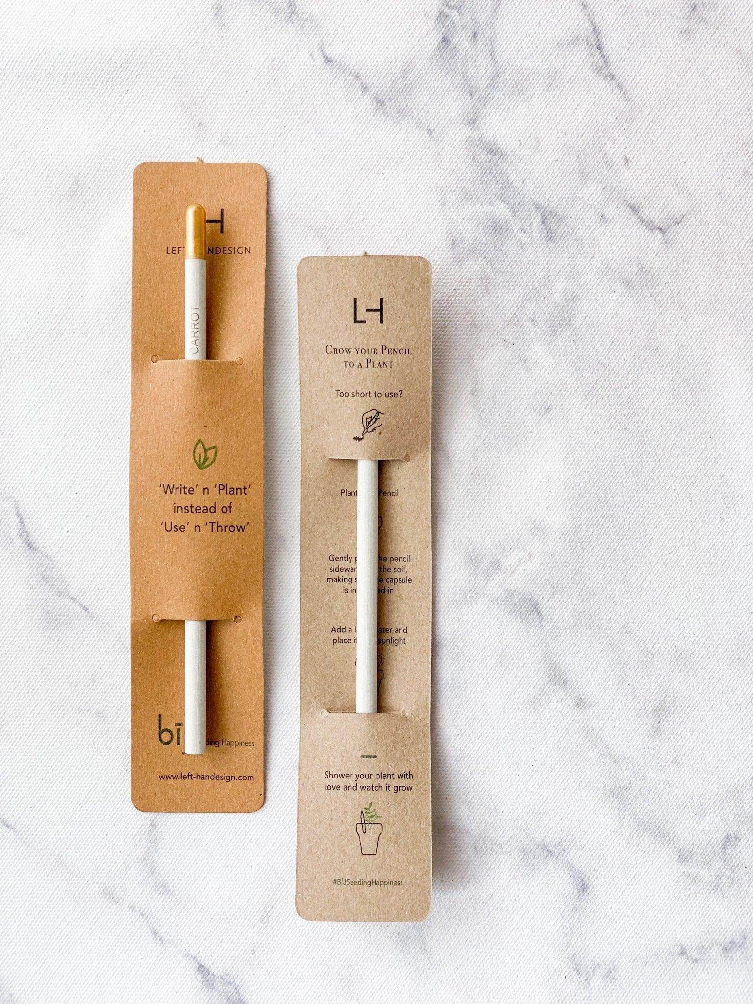 BĪJ Pencil - Carrot - LEFT-HANDESIGN®