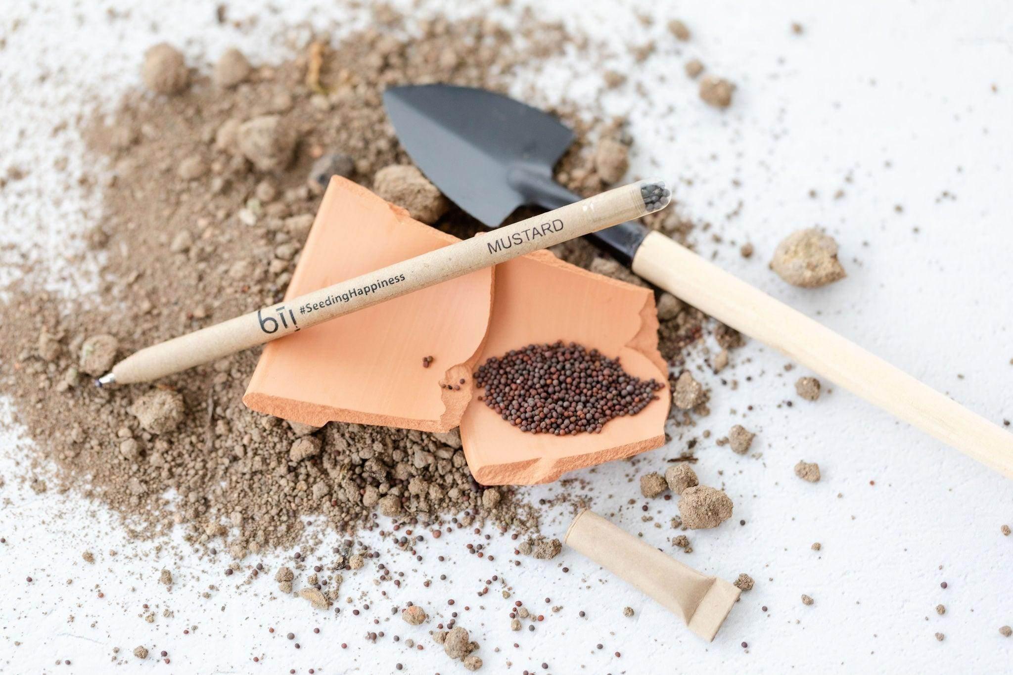 BĪJ Pens - Mustard - LEFT-HANDESIGN®