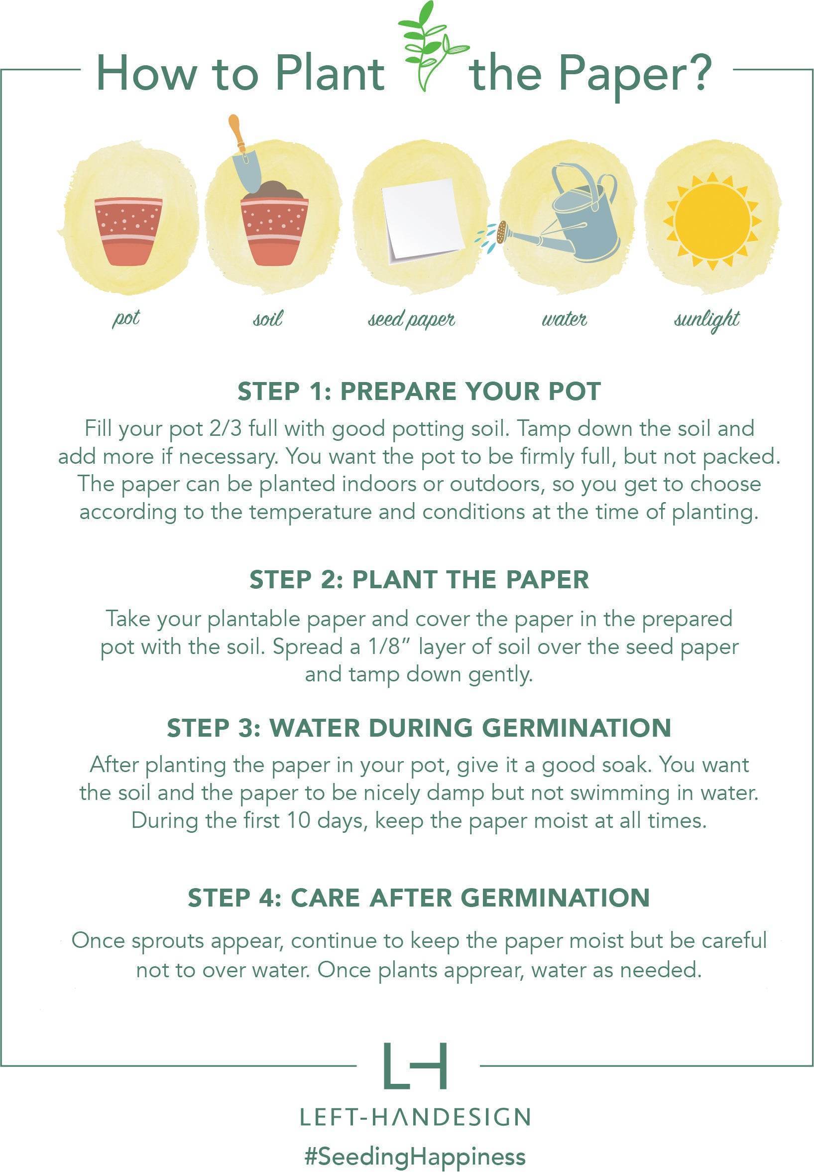 BĪJ Gift Tags - Just For You - LEFT-HANDESIGN®