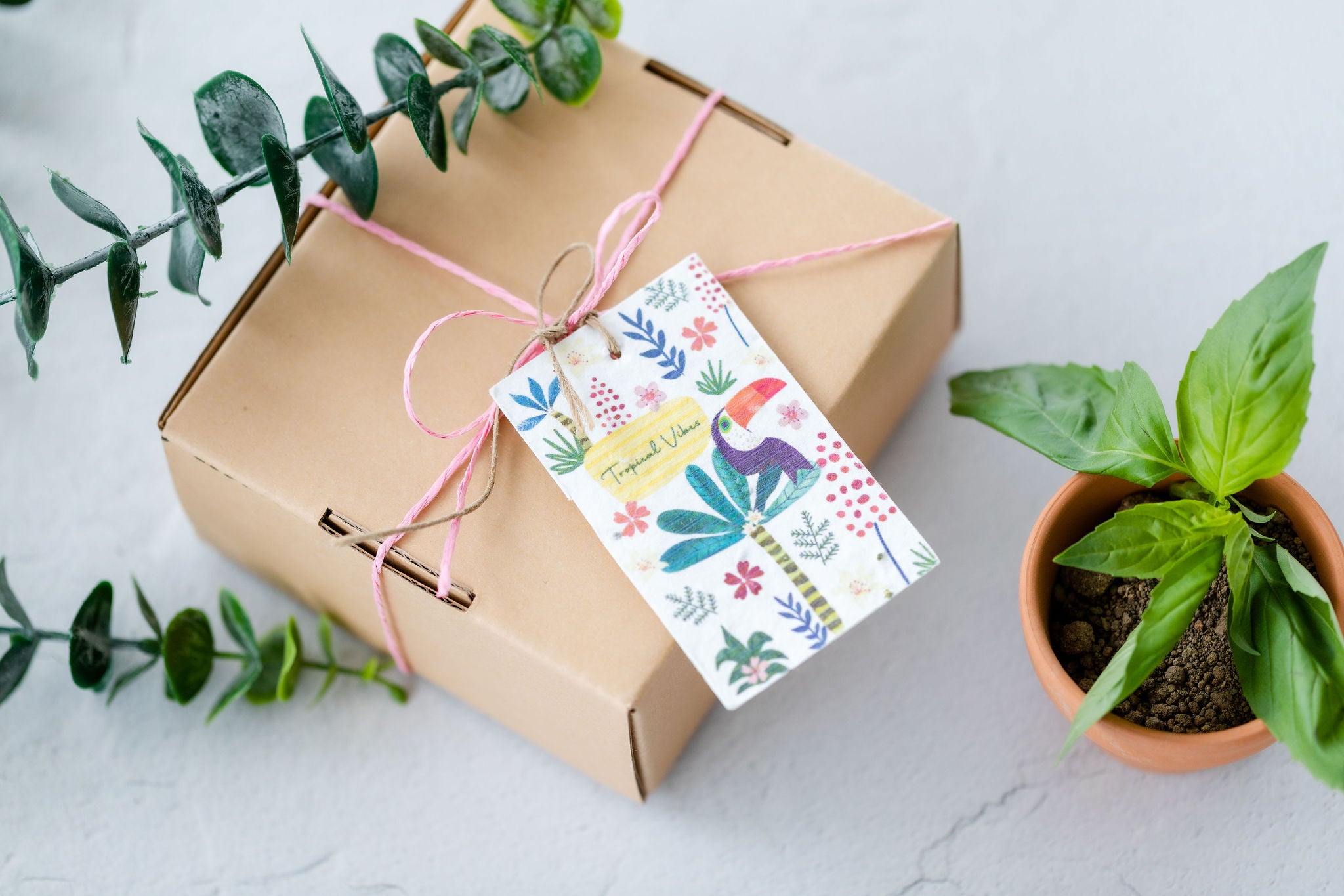 BĪJ Gift Tags - Tropical Vibes